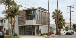 Modern live-work property in Venice Beach featuring contemporary architecture and coastal California design