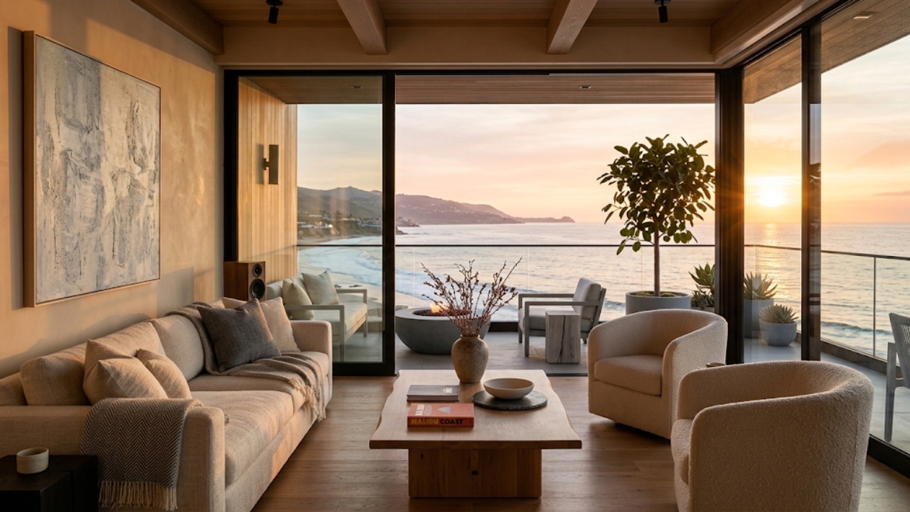 Los Angeles luxury property with mature California landscaping and warm afternoon light — Beverly Hills Malibu LA luxury market buyers guide